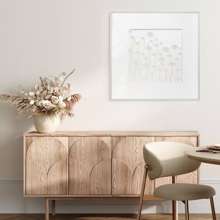 Original Modernism Abstract Mixed Media by Adam Cosmin