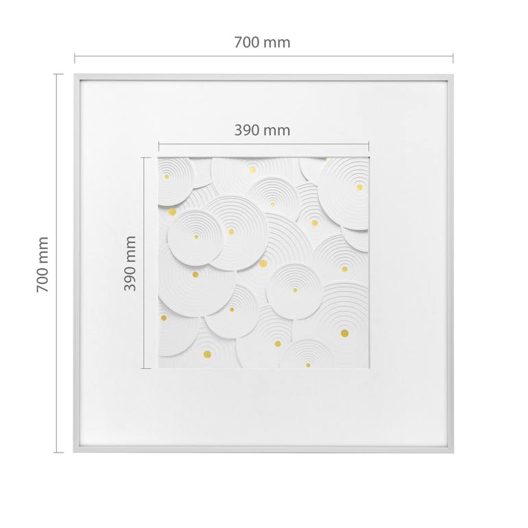 Original Abstract Geometric Mixed Media by Adam Cosmin