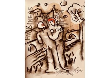 Original Conceptual Business Paintings by Gopaal Seyn