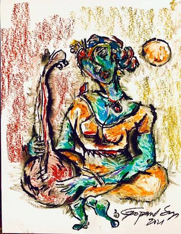 Original Documentary Abstract Drawings by Gopaal Seyn