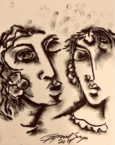Original Documentary Abstract Drawings by Gopaal Seyn