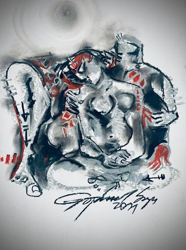 Original Conceptual Abstract Drawings by Gopaal Seyn