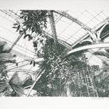 Kew mini Palm House #3 by Lucille Clerc