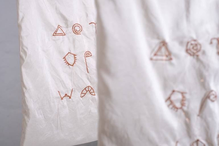 Original Abstract Politics Mixed Media by Ksenia Yurkova