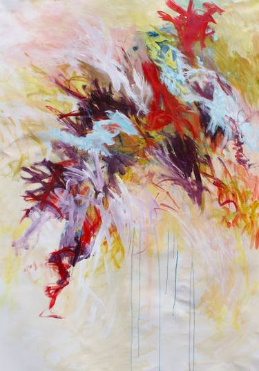 Original Abstract Expressionism Abstract Paintings by Karen Goetzinger
