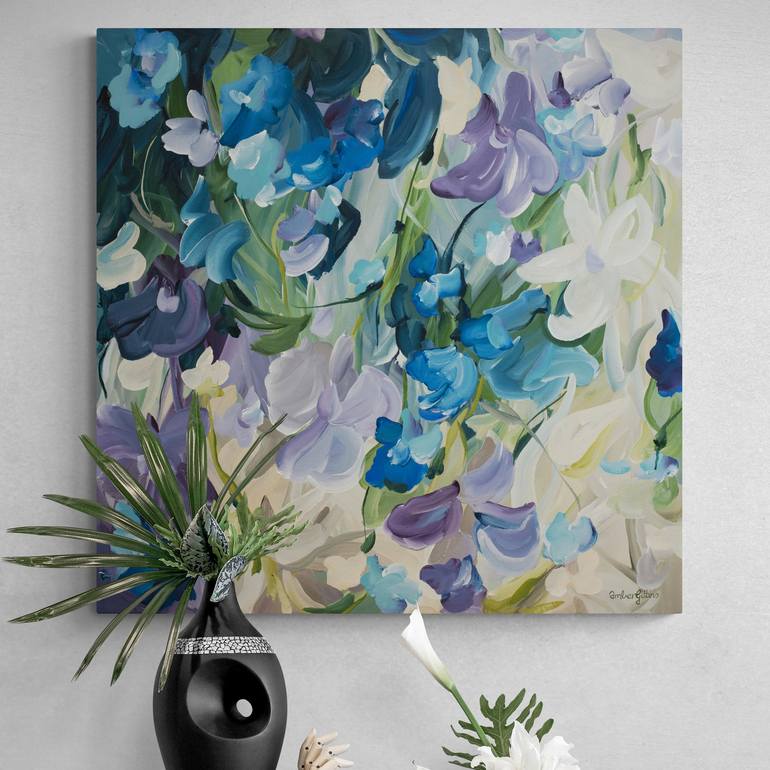 Original Modern Botanic Painting by Amber Gittins