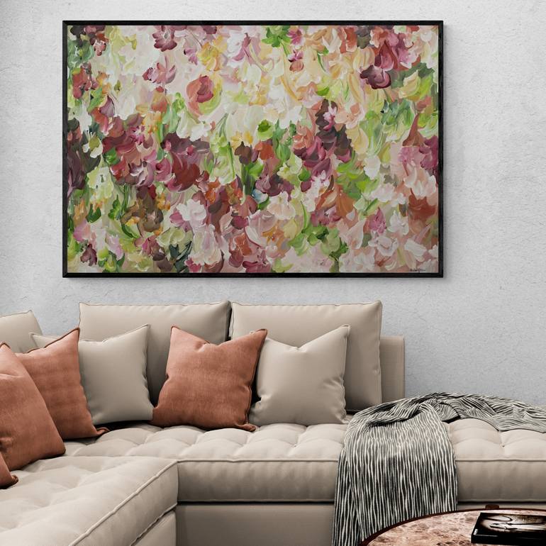 Original Floral Painting by Amber Gittins