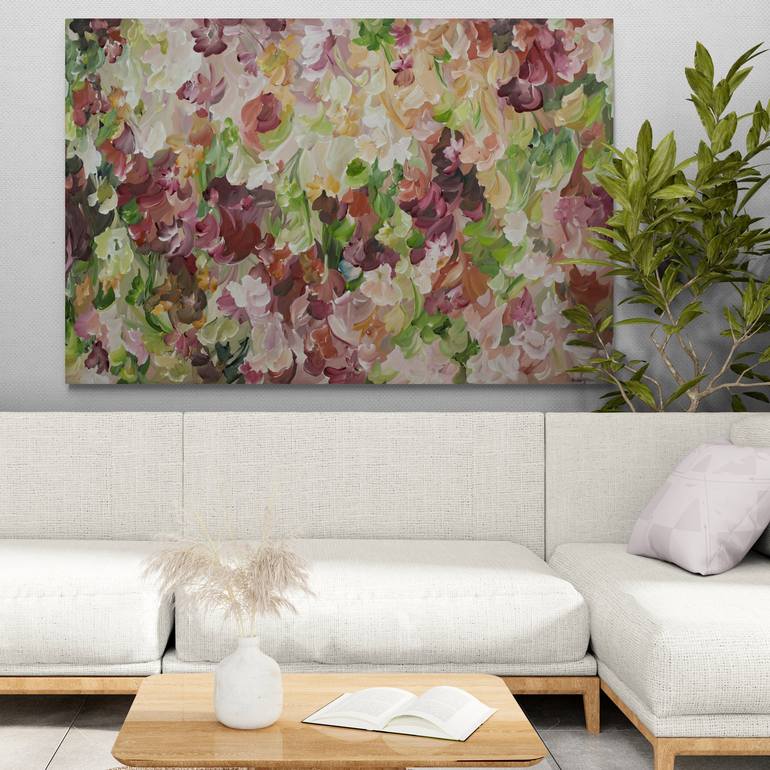 Original Floral Painting by Amber Gittins