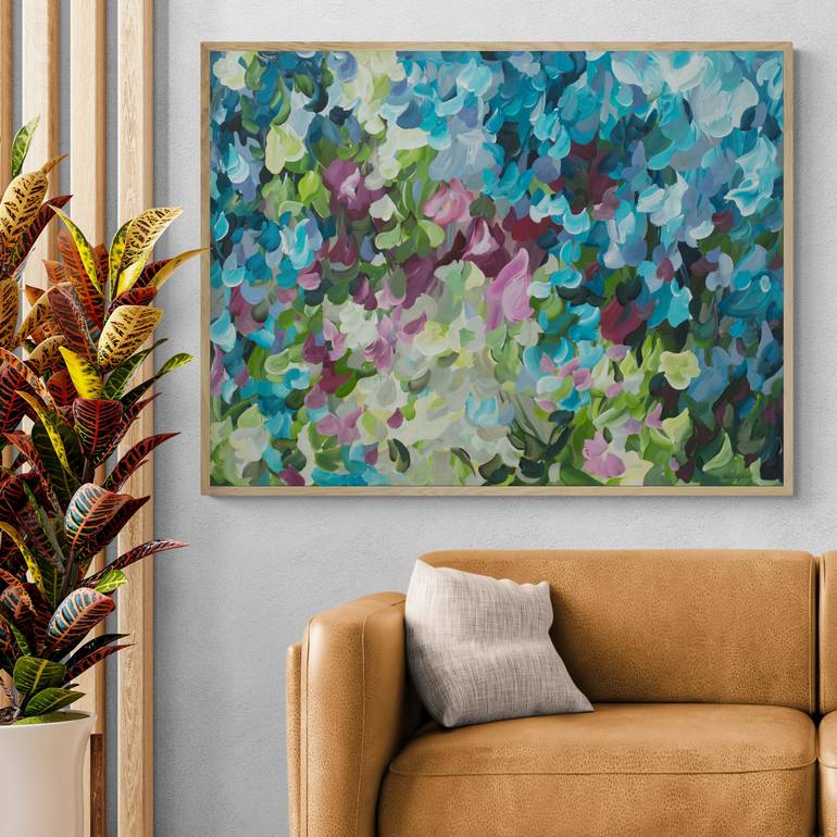 Original Floral Painting by Amber Gittins