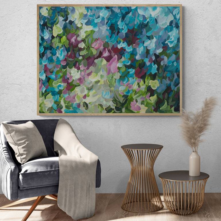 Original Floral Painting by Amber Gittins