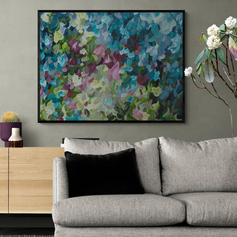 Original Floral Painting by Amber Gittins