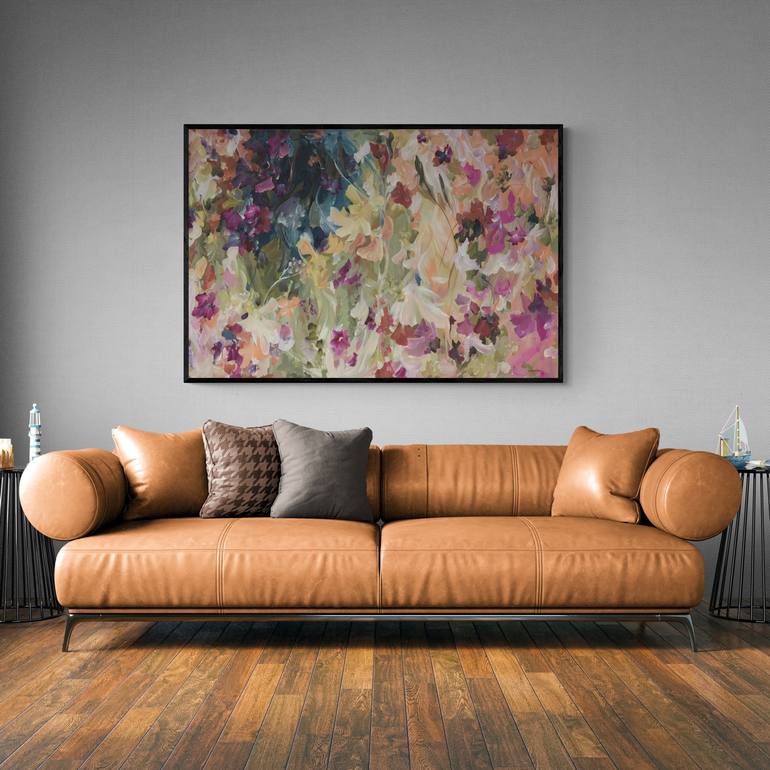 Original Abstract Expressionism Abstract Painting by Amber Gittins