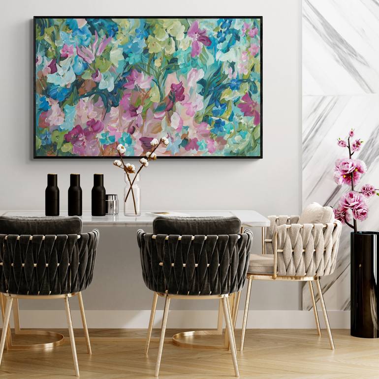 Original Floral Painting by Amber Gittins