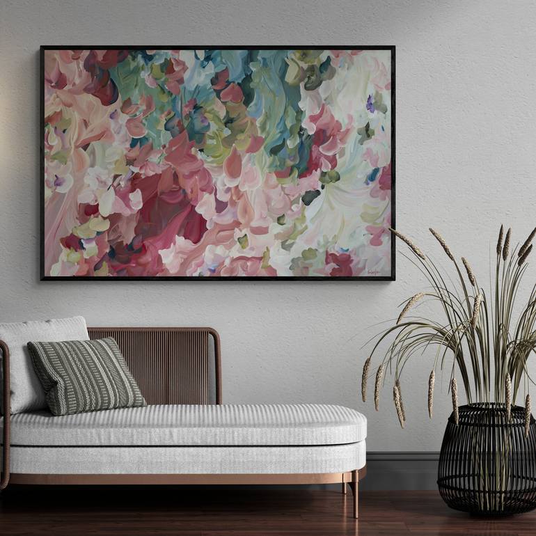 Original Floral Painting by Amber Gittins