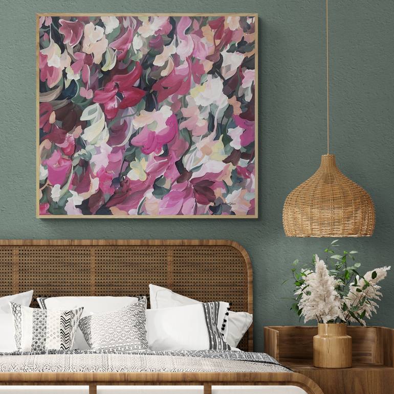 Original Floral Painting by Amber Gittins