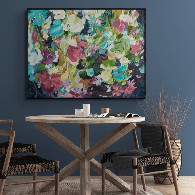 Original Floral Painting by Amber Gittins