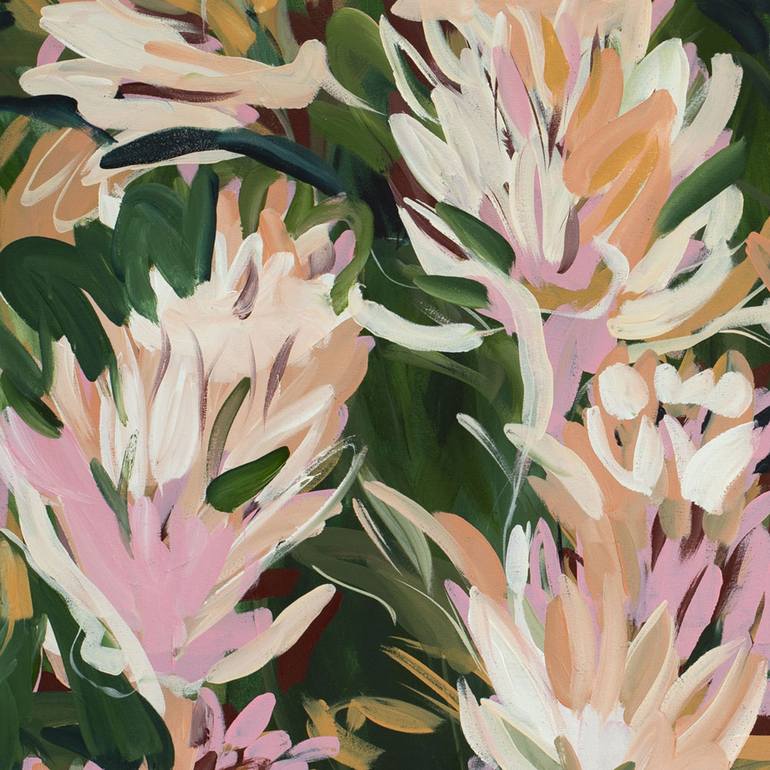 Original Floral Painting by Amber Gittins