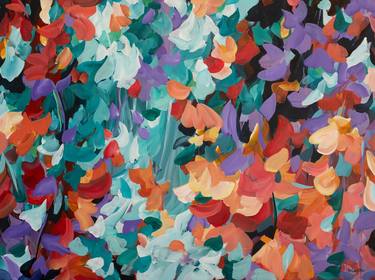 Original Impressionism Abstract Paintings by Amber Gittins