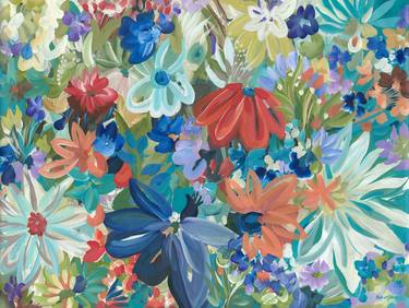 Original Floral Paintings by Amber Gittins