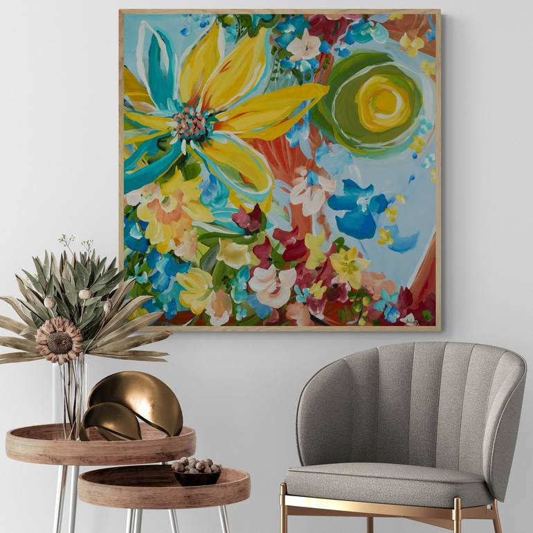 Original Abstract Painting by Amber Gittins