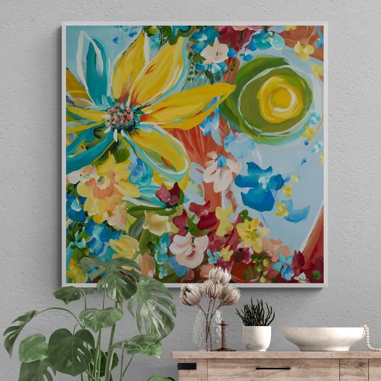 Original Abstract Painting by Amber Gittins