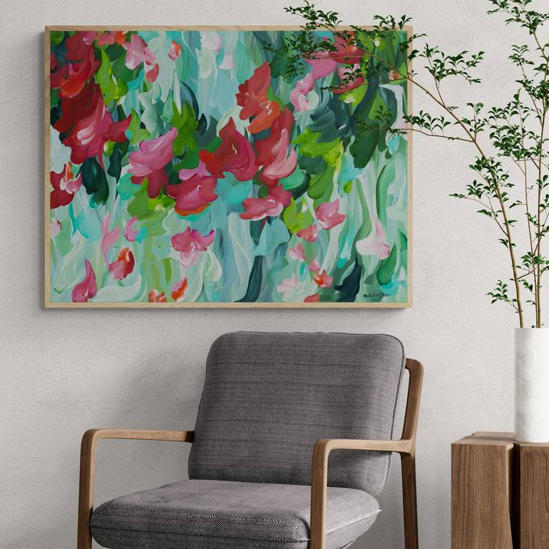 Original Abstract Nature Painting by Amber Gittins