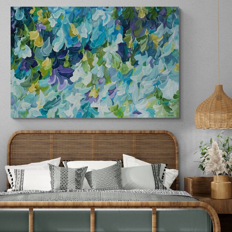 Original Impressionism Abstract Painting by Amber Gittins