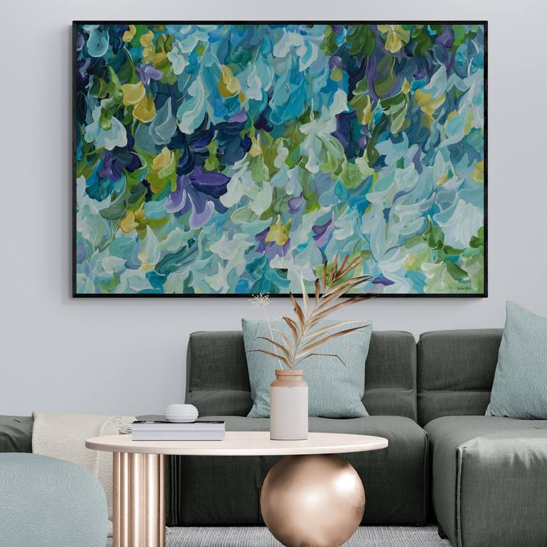 Original Impressionism Abstract Painting by Amber Gittins