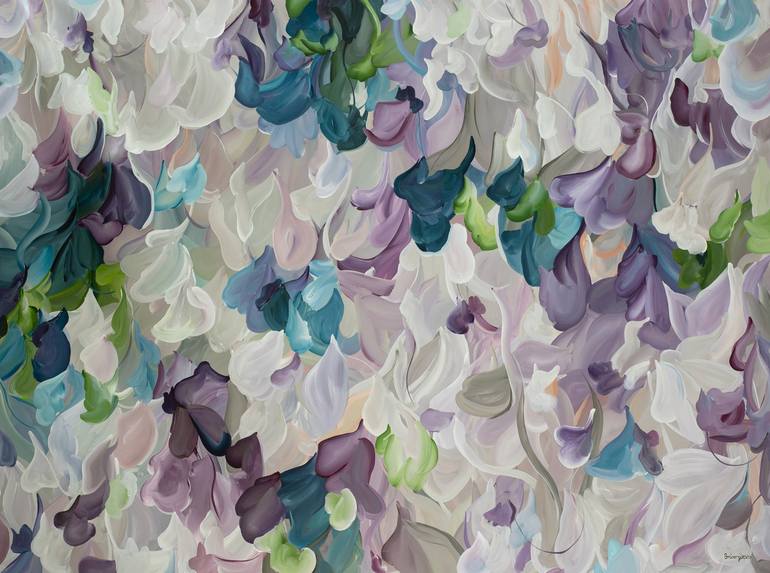Original Contemporary Abstract Paintings by Amber Gittins