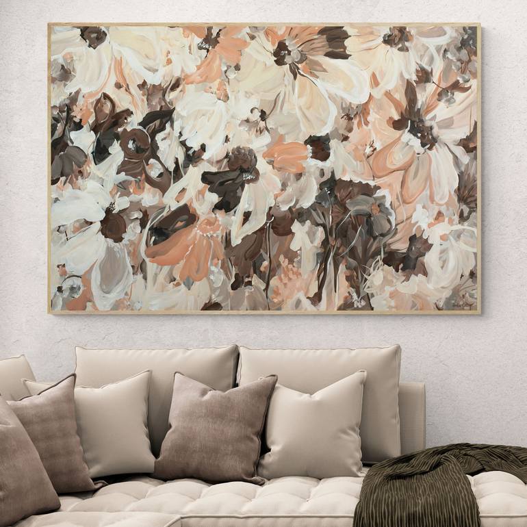 Original Abstract Expressionism Abstract Painting by Amber Gittins
