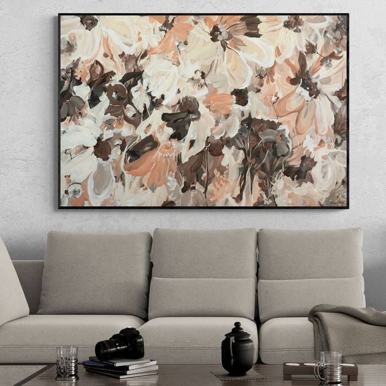 Original Abstract Expressionism Abstract Painting by Amber Gittins