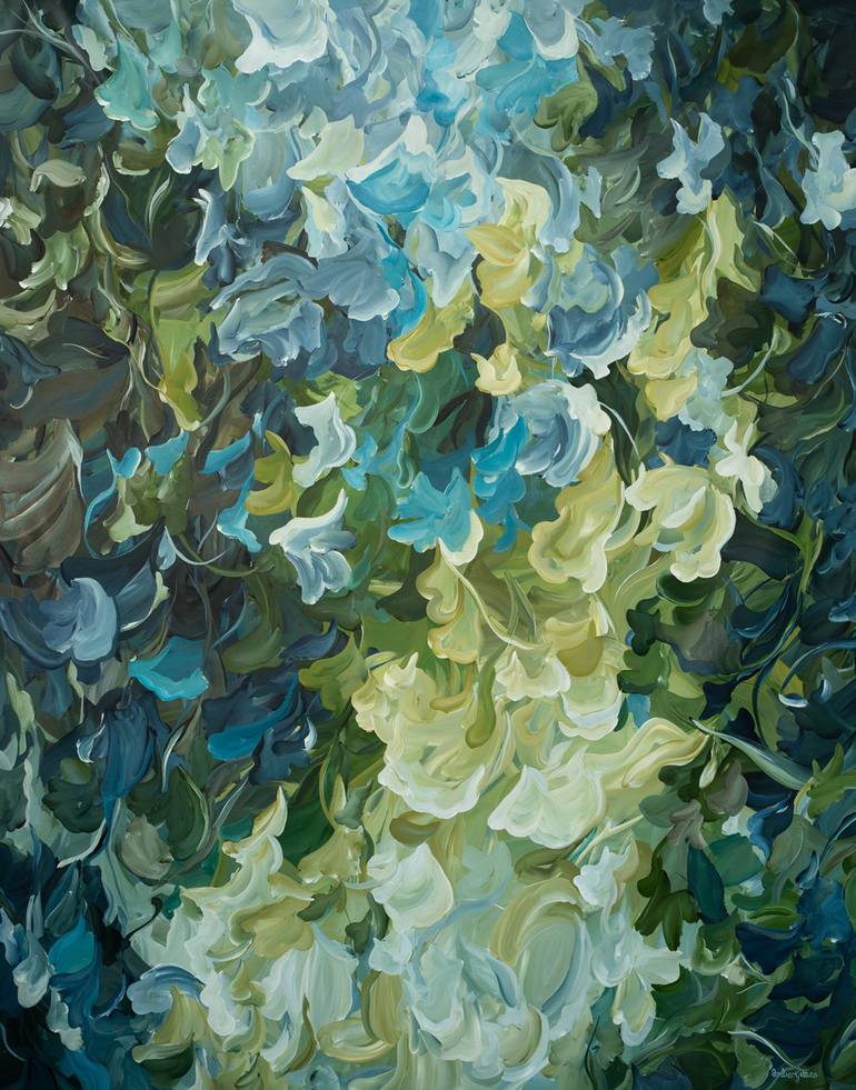 Original Contemporary Abstract Paintings by Amber Gittins
