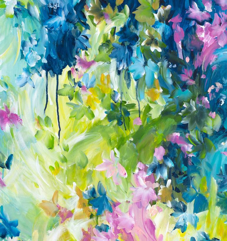 Original Impressionism Abstract Painting by Amber Gittins