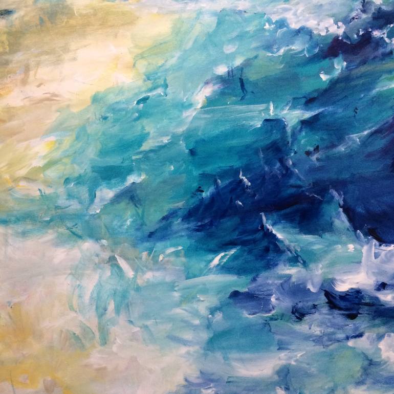 Original Abstract Landscape Painting by Amber Gittins