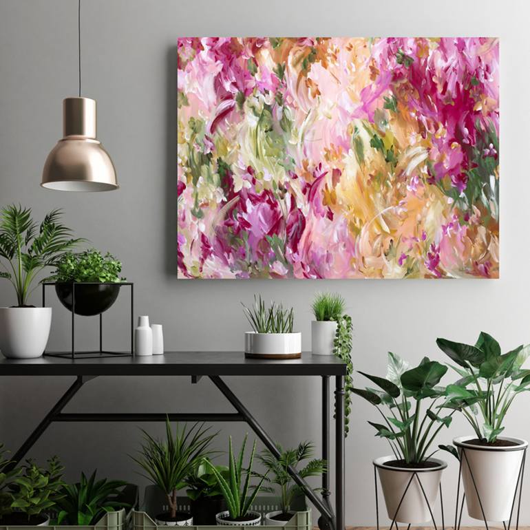 Original Abstract Expressionism Abstract Painting by Amber Gittins