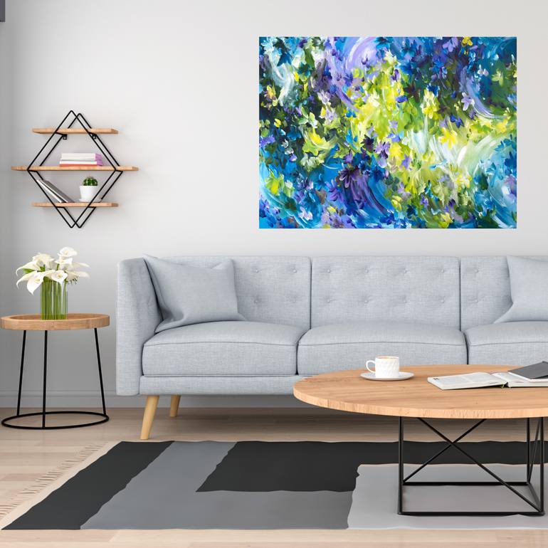 Original Abstract Nature Painting by Amber Gittins