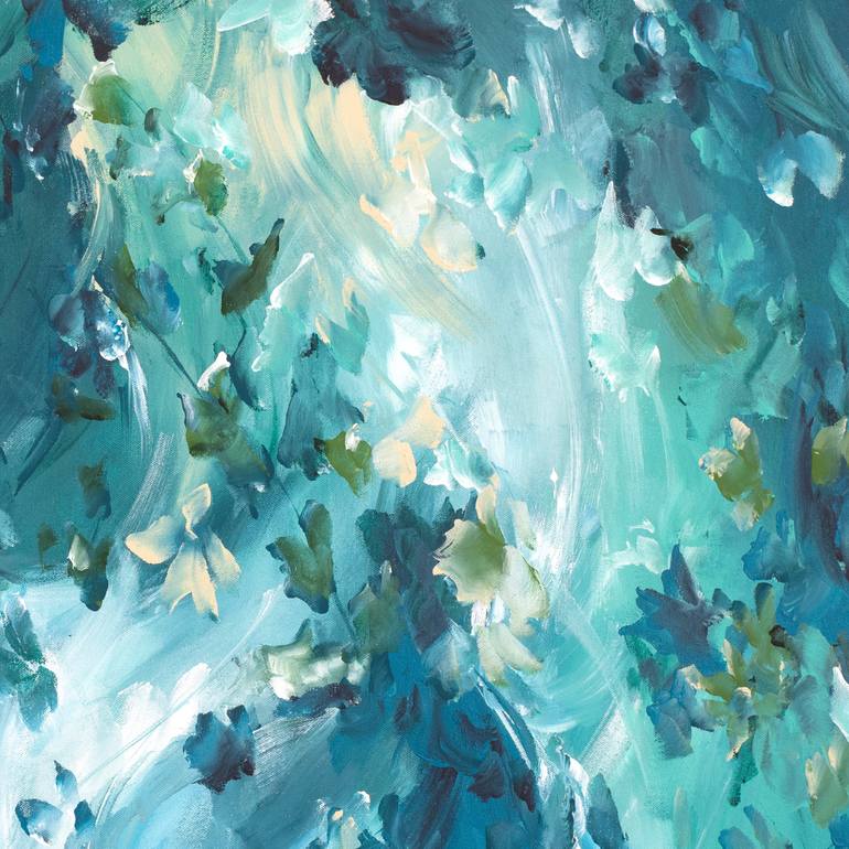 Original Impressionism Abstract Painting by Amber Gittins