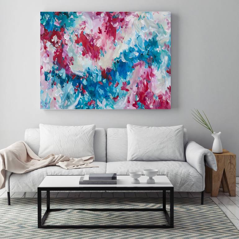 Original Expressionism Abstract Painting by Amber Gittins