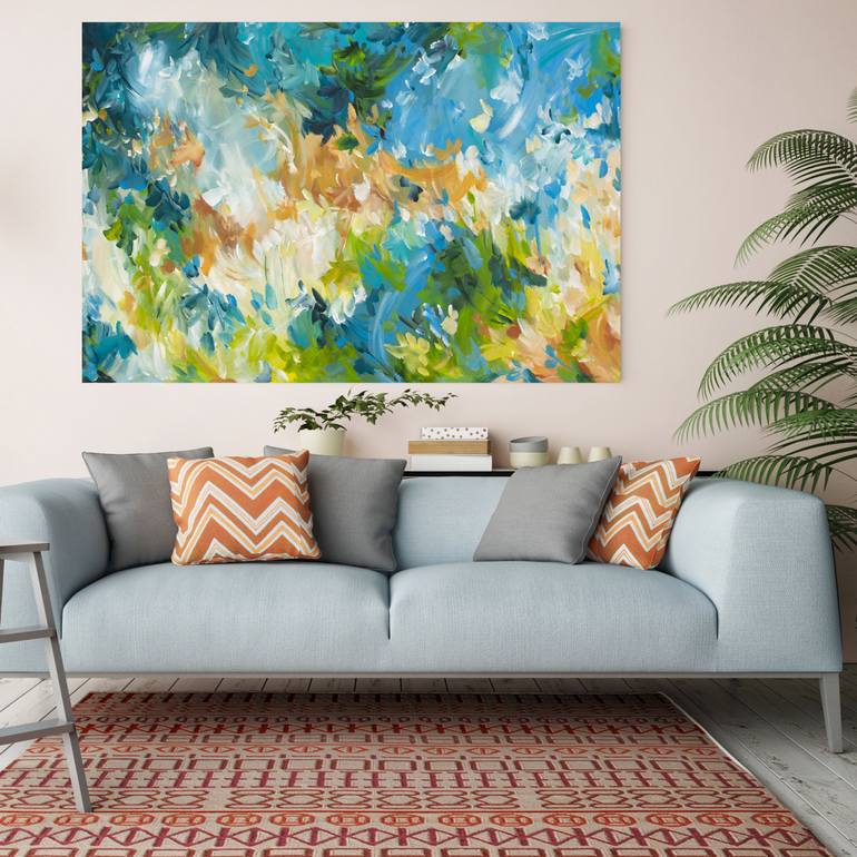 Original Abstract Painting by Amber Gittins