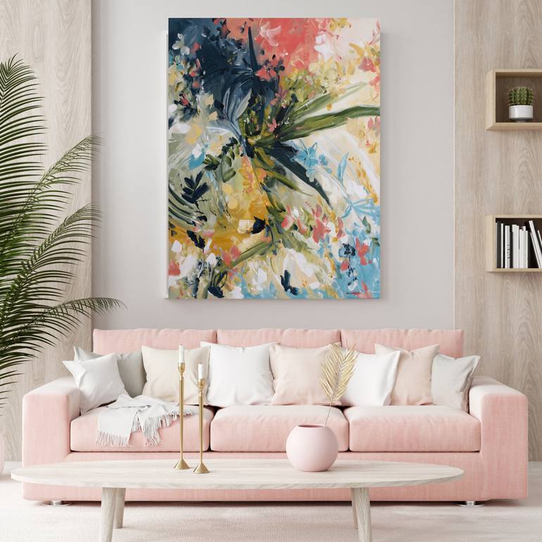 Original Abstract Nature Painting by Amber Gittins