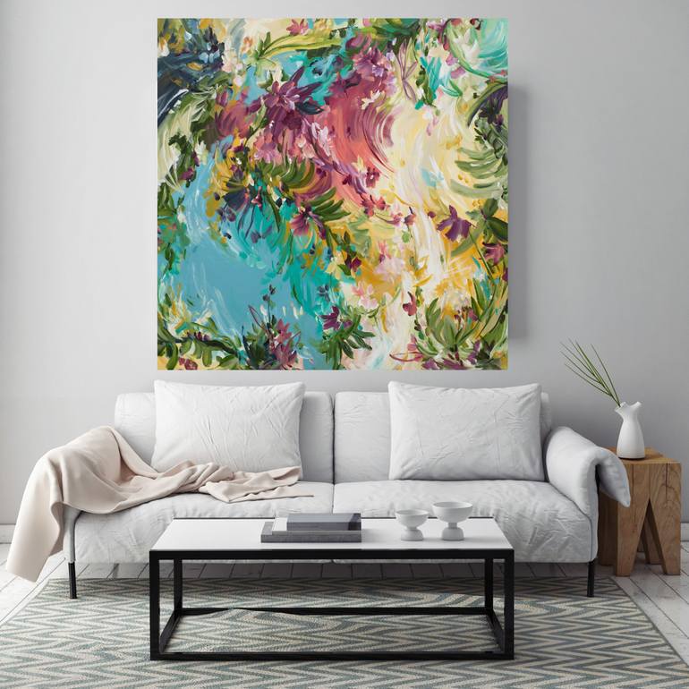 Original Abstract Nature Painting by Amber Gittins