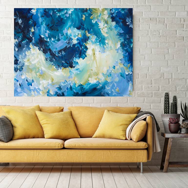 Original Abstract Expressionism Abstract Painting by Amber Gittins