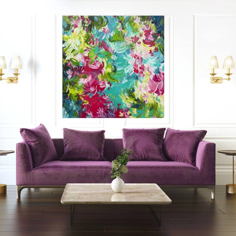 Original Abstract Nature Painting by Amber Gittins