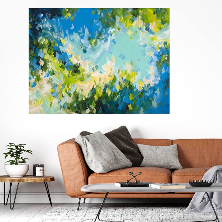 Original Abstract Expressionism Abstract Painting by Amber Gittins