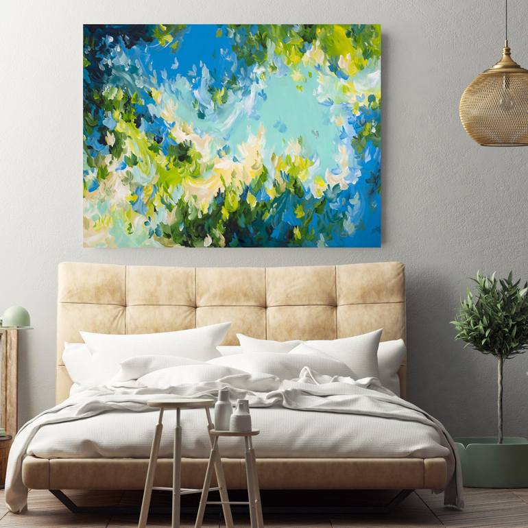 Original Abstract Expressionism Abstract Painting by Amber Gittins