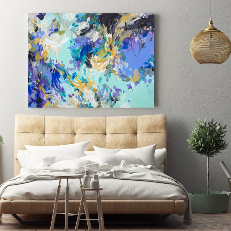 Original Abstract Expressionism Abstract Painting by Amber Gittins