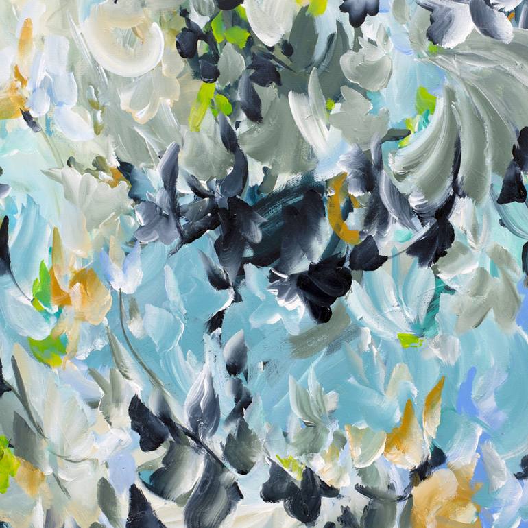 Original Abstract Floral Painting by Amber Gittins