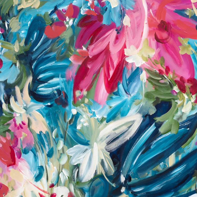 Original Floral Painting by Amber Gittins