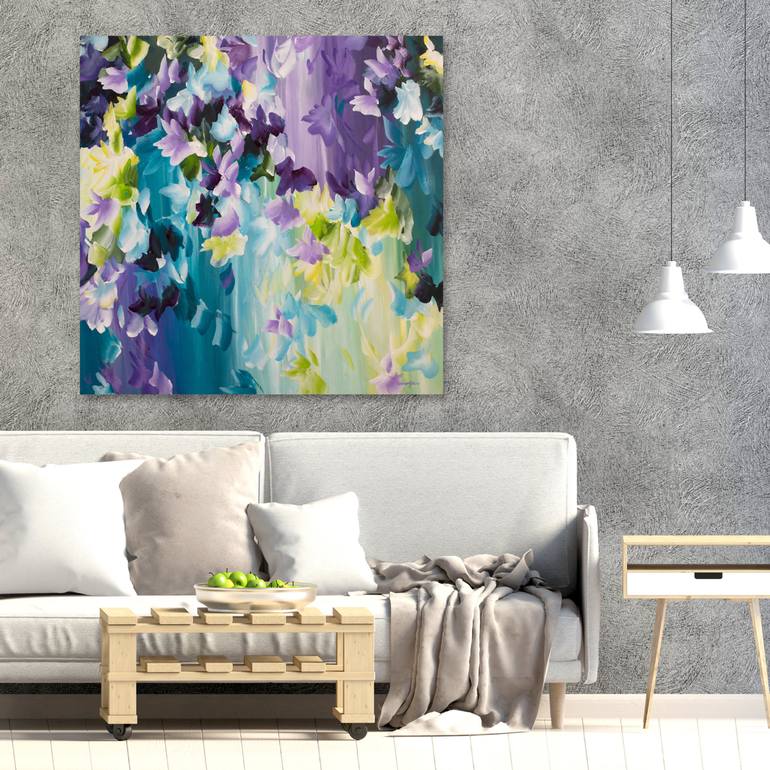 Original Floral Painting by Amber Gittins