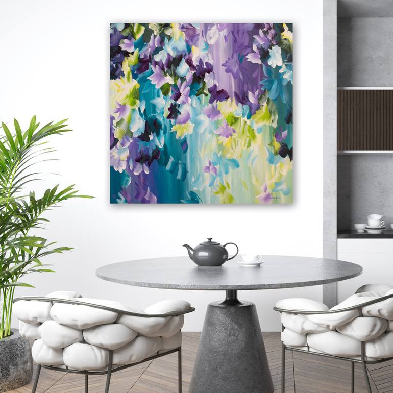 Original Floral Painting by Amber Gittins